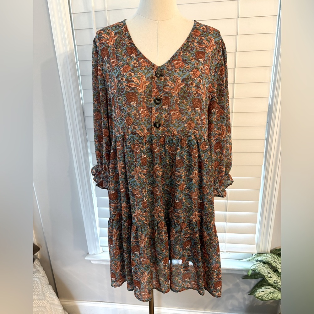 Umgee flowy dress/Size Medium